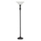 70" Transitional Torchiere Standing Floor Lamp (Includes LED Light Bulb) Dark Bronze - Cresswell Lighting