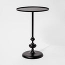 Londonberry Turned Metal Accent Table Black - Threshold™