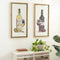 Farmhouse Wood Wine Framed Wall Art Set of 2 Brown - Olivia & May