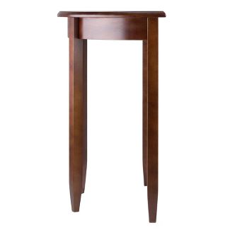 Concord Half Moon Accent Table - Antique Walnut - Winsome