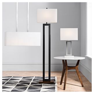 Weston Window Pane Floor Lamp Black - Project 62™