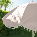 MINNIDIP 7' x 6.5' Beach Umbrella - Blush