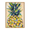 23" x 33" Sylvie Pineapple Study No 2 Framed Canvas Wall Art by Rachel Christopoulous Natural - Kate and Laurel