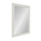 29" x 41" Alysia Framed Wall Mirror White - Kate and Laurel