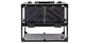 Caboodles Neat Freak Six-Tray Cosmetic Train Case, Clear