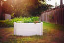 4x4 Keyhole Composter and Garden in One,White