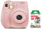 Fujifilm Instax Mini 7S Instant Camera (with 10-pack film) - Pastel Pink