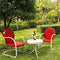 Crosley Furniture Griffith 3-Piece Metal Outdoor Conversation Seating Set