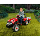 Peg Perego Case IH Tractor and Trailer Pedal Ride-On