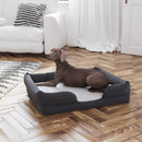 Flash Furniture Cooper Medium Memory Foam Pet Bed, Gray