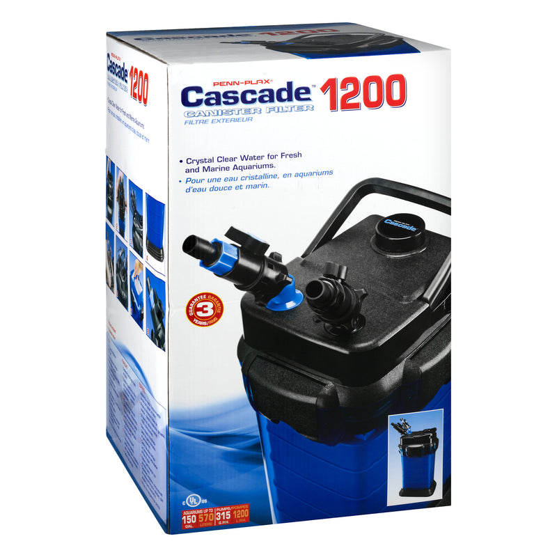 Penn-Plax Cascade Canister Filter 1200