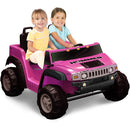 Kid Motorz Two-Seater Hummer H2 Girls' 12-Volt Battery-Operated Ride-On, Pink