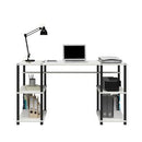 Agate Toolless Double Pedestal Computer Desk - Room & Joy