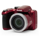 KODAK PIXPRO AZ401 Bridge Digital Camera - 16MP 40X Optical Zoom HD720p video (Red)
