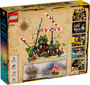 LEGO Ideas Pirates of Barracuda Bay 21322 Pirate Shipwreck Model Building Kit for Play and Display (2,545 Pieces)