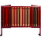 Dream On Me 2-in-1 Folding Full-Size Crib Cherry