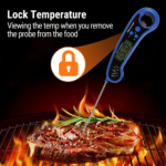 Instant-Read Digital Kitchen Food Thermometer for Cooking & Meat