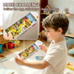 Farm Egg Drop Activity Cube & Sensory Toy for Fine Motor Skills