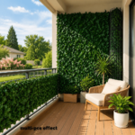 5-Panel Artificial Greenery Wall 60&quote;x40&quote; – Privacy Fence Screen
