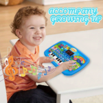 Kids Educational English Learning Toy – Alphabet, Numbers & Music Tablet