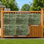 5-Panel Artificial Greenery Wall 60&quote;x40&quote; – Privacy Fence Screen - 5-piece set, each piece 19.69×19.69 inch, combined to form a 59.06×39.37 inch large-sized green plant wall