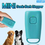 Automatic Ultrasonic Anti-Barking Device with Battery for Dogs - Blue