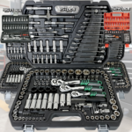 Mechanics Tool Set with Ratchet & Socket Wrench Set 1/2, 3/8, 1/4 Drive