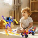 83-Piece STEM Building Blocks Set for Kids Random Colors
