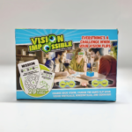 Upside-Down Goggles Party Game with Challenge Cards