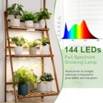 Full Spectrum LED Under Cabinet Grow Light with Auto Timer