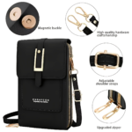 2-Piece Women's Crossbody Phone Bag & Multi-Slot Wallet Set
