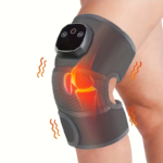 Heated Knee Massager with Vibration & Heat Therapy - 1pc