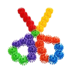 60-Piece Gear Building Blocks STEM Toy Set for Kids