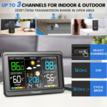 Geevon Wireless Weather Station – Indoor Outdoor Thermometer