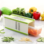 5-in-1 Square Vegetable Grater & Mandoline Slicer
