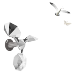 3D Rotating Reflective Bird Repeller – Outdoor Wind Pinwheel Deterrent