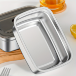 20-Piece Stainless Steel Food Storage Containers with Airtight Lids