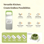 7-Piece Stainless Steel Vegetable Slicer & Grater Set