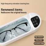 Portable Ultrasonic Jewelry Cleaner – Rechargeable USB Glasses & Watch Washer