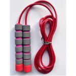 Adjustable Fitness Jump Rope with Non-Slip Foam Handles – Men & Women