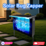 Solar Bug Zapper Outdoor – 2,000 Sq Ft Rechargeable Mosquito Zapper
