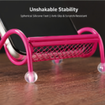 Cute Chair Desk Phone Stand – Anti-Slip Desktop Holder for Phones