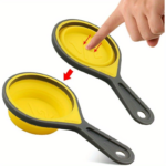 8-Piece Collapsible Silicone Measuring Cups & Spoons Set