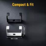 14-Pack Wall-Mount Power Outlet Brackets for Cable Management