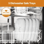 OSTBA Food Dehydrator Machine – 5 BPA-Free Trays 240W