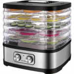 OSTBA Food Dehydrator Machine – 5 BPA-Free Trays 240W - 5. BPA-Free Trays