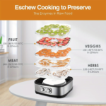 OSTBA Food Dehydrator Machine – 5 BPA-Free Trays 240W