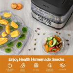 OSTBA Food Dehydrator Machine – 5 BPA-Free Trays 240W