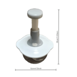 Manual Food Processor & Stainless Steel Vegetable Chopper