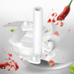 Manual Food Processor & Stainless Steel Vegetable Chopper